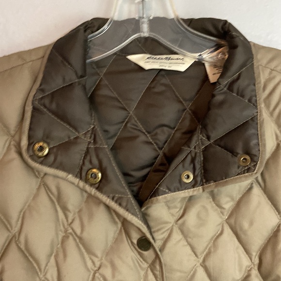 Eddie Bauer Quilted Down Jacket sz. M - Picture 4 of 11